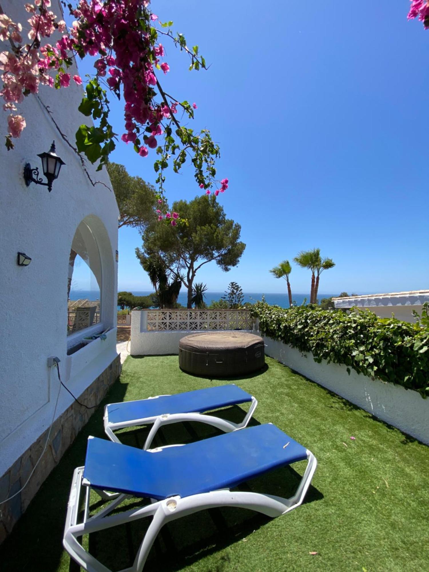 Independent Villa Beach House El Bosque La Cala De Mijas Kültér fotó