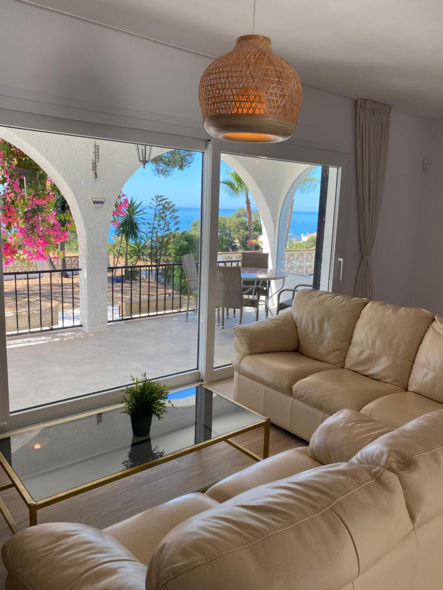 Independent Villa Beach House El Bosque La Cala De Mijas Kültér fotó