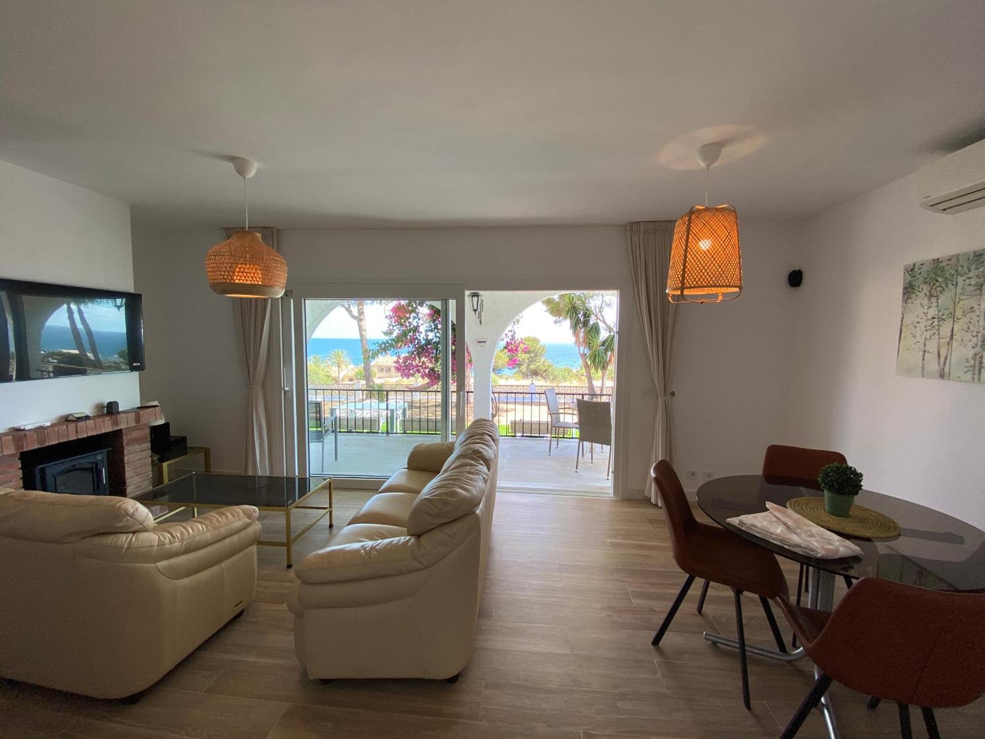 Independent Villa Beach House El Bosque La Cala De Mijas Kültér fotó