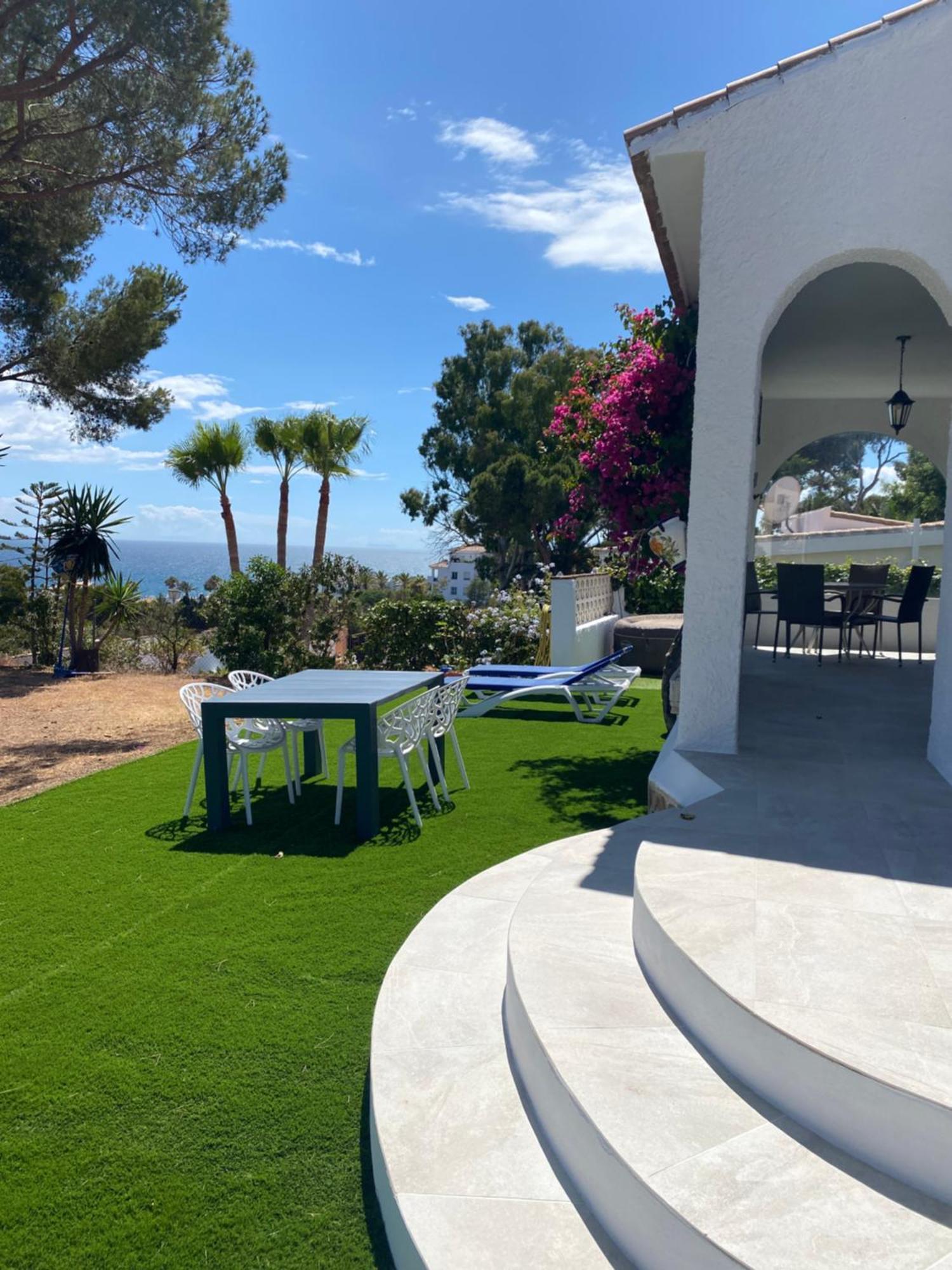 Independent Villa Beach House El Bosque La Cala De Mijas Kültér fotó