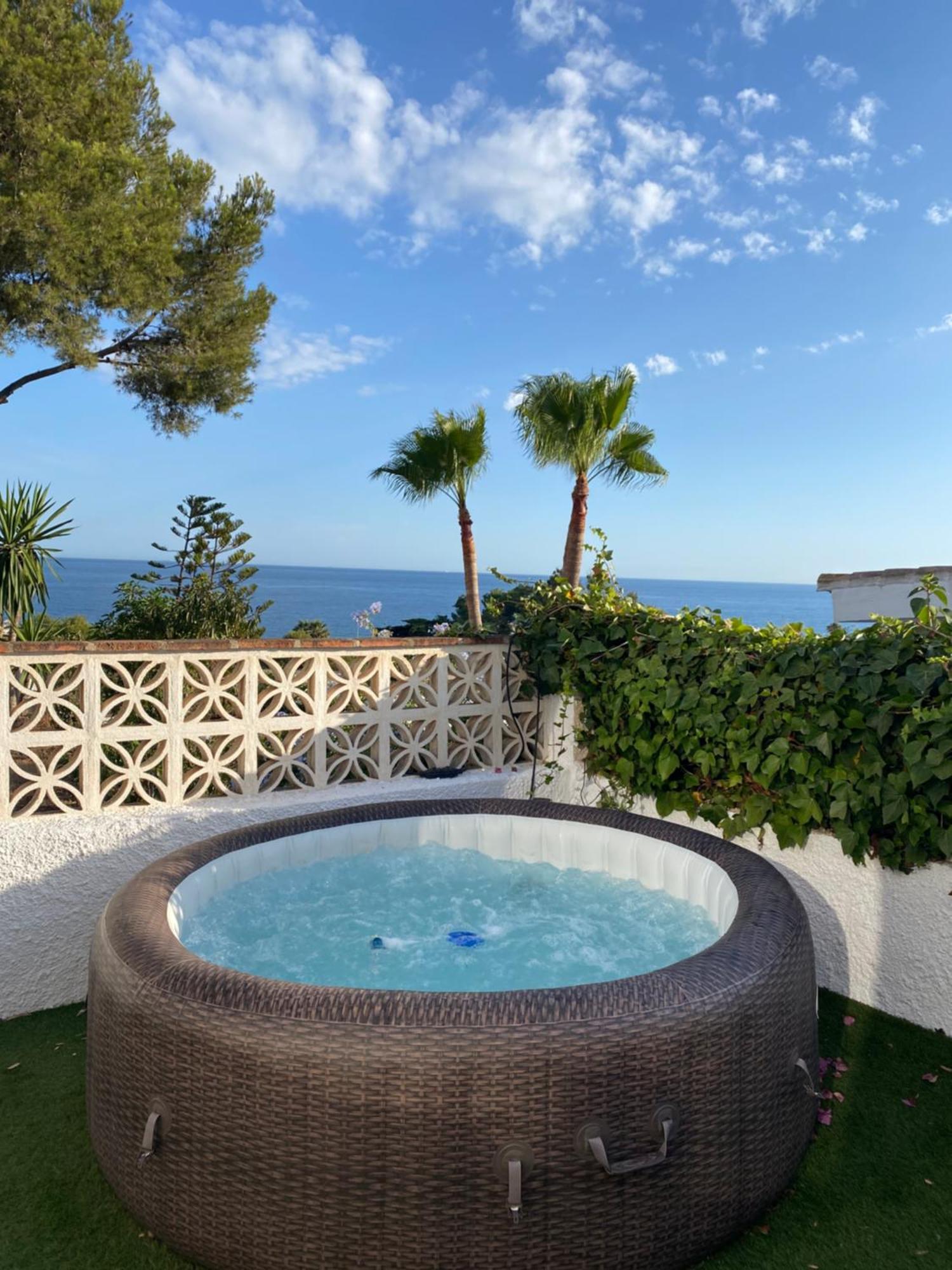 Independent Villa Beach House El Bosque La Cala De Mijas Kültér fotó