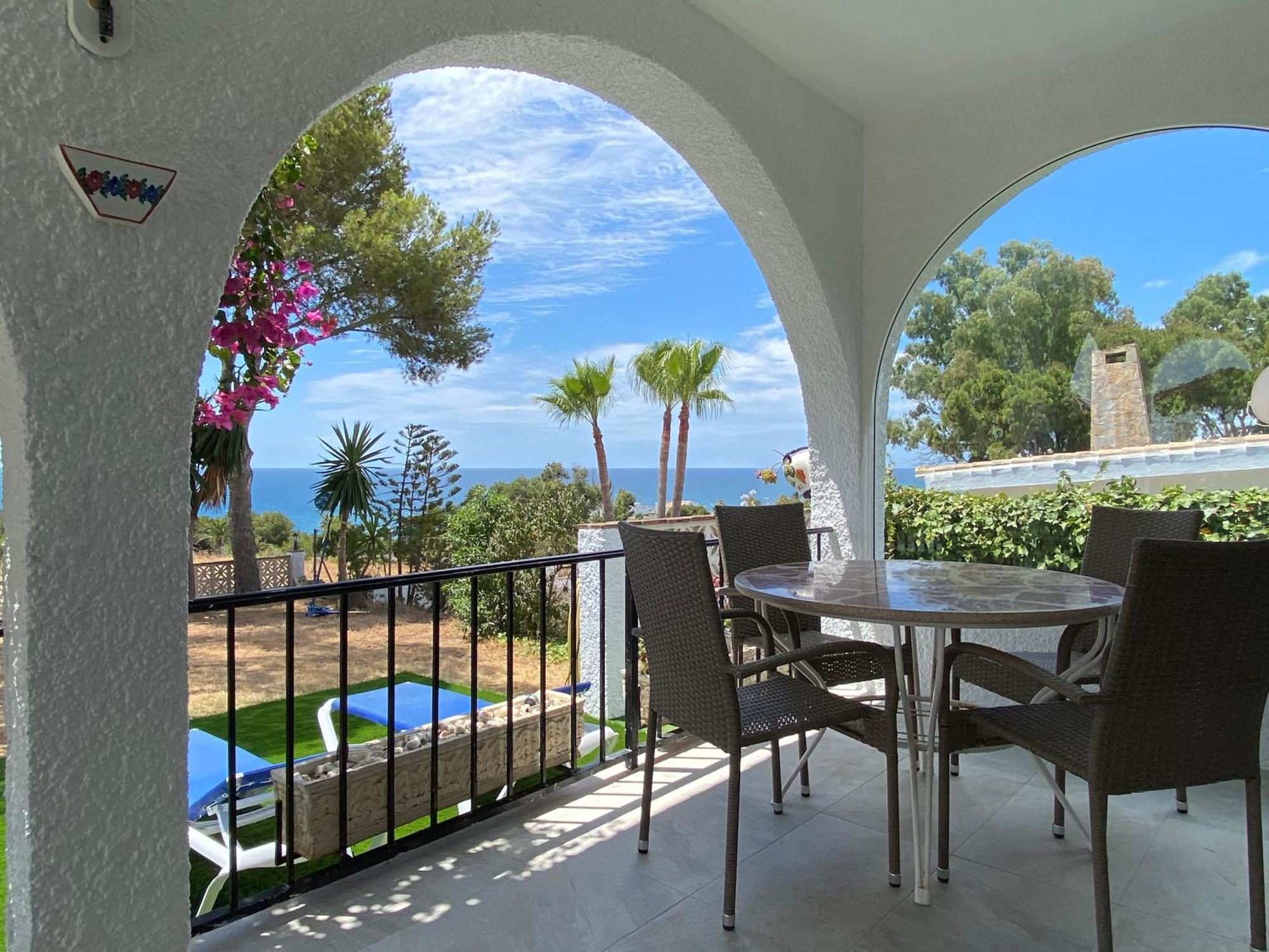 Independent Villa Beach House El Bosque La Cala De Mijas Kültér fotó