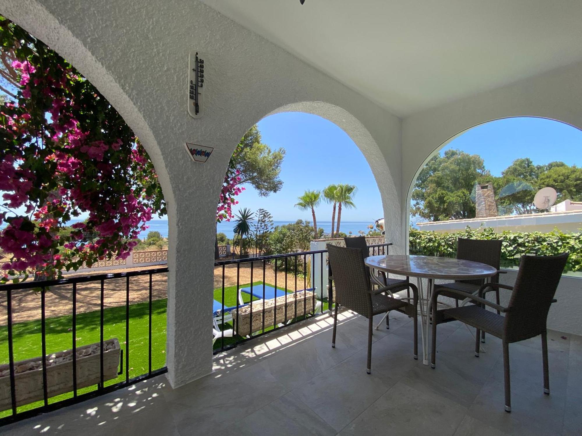Independent Villa Beach House El Bosque La Cala De Mijas Kültér fotó